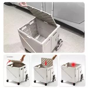 가정용 고중량 운반 접이식 경량 박스형 카트