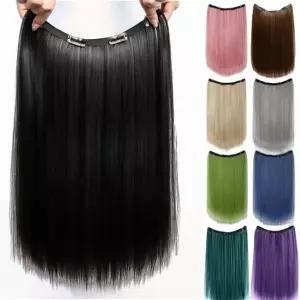 시크릿 투톤 부분 가발 통 반 가발 붙임머리 헤어피스