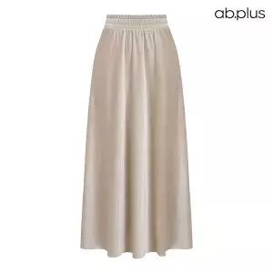 [ab.plus] 벨벳 밴딩 플레어 스커트 (LSA1MS32A)
