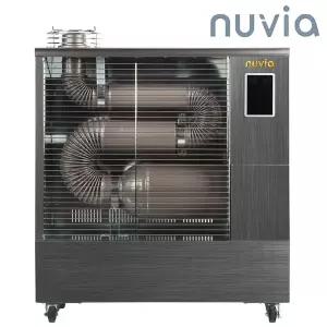 [더비티]누비아 원적외선 튜브히터 미니 NTH8K 50㎡ 국내산 이동식 돈풍기 곱창난로 등유 업소용 산업용