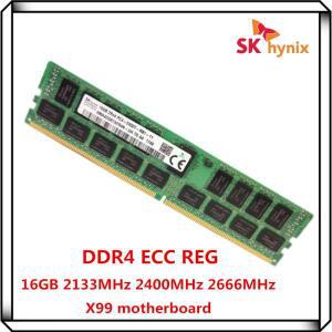 SK 하이닉스 DDR4 16GB 2133P 2400T 2666V 2RX4 PC4 2133MHz 2400MHz ECC REG RDIMM X99 RAM 32GB 서버 메