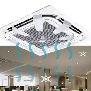 [골드스마일]공기 순환 실링팬 천장형 에어컨 설치용 무동력 팬 바람 조절기