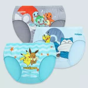 [꼬마스타]포켓몬 남아 해피 삼각팬티 3매세트