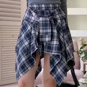 [아이우먼] 체크남방레이어스커트 TCV649M511 빅사이즈