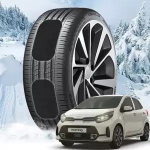 올뉴모닝 붙이는 스노우체인 캐치스노우타이어 패치 스파이더 이지링 자동차 차량 작물 우레탄