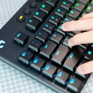 Logitech G913TKL G915 G813 G815 RGB 투명 키보드와 호환되는 무선 게임용 기계식 키보드 키캡