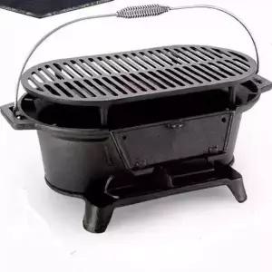 무쇠 화로 바베큐 펜션 구이판 화덕 드럼통 주철 바비큐 불멍 원형 가정용 대형 장작 숯불