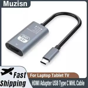 케이블 프로젝터모니터TV노트북맥북용 TV MHL 호환 컨버터 U MI 비디오 HD C타입