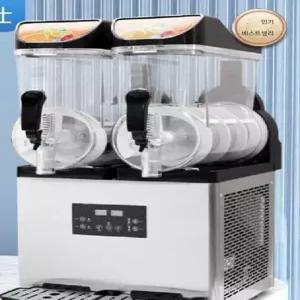 슬러시 기계 슬러쉬머신 3구 머신 간식 대용량 빙수기(1) 단일상품