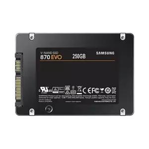 삼성 2. 2TB 1TB 500GB 250GB 신형 SSD 870 EVO SATA 3 솔리드 스테이트 드라이브 묶음
