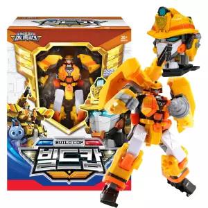 미니특공대 최강경찰 빌드캅 변신로봇 자동차 헤드 남아 장난감