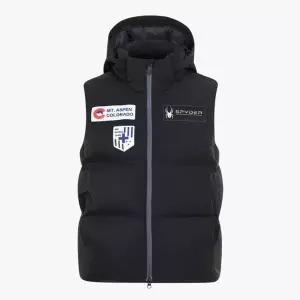 [스파이더]조끼 PQF SPJWCNDV301M-BLK 맨즈 패트롤 디테처블 후드 다운 베스트