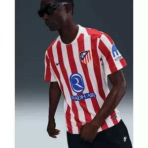[나이키]아틀레티코 마드리드 202526 스타디움 홈 남성 드라이 핏 축구 저지 - 스포츠 레드화이트하이퍼