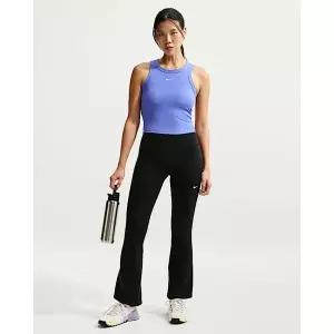 [나이키]원 여성 하이웨이스트 플레어 레깅스 - 블랙화이트 IB9136-010 273582