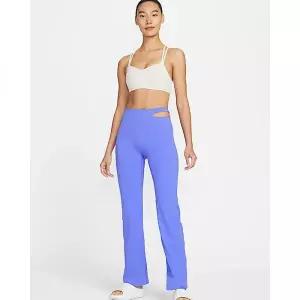 [나이키]젠비 여성 하이웨이스트 플레어 레깅스 - 사파이어화이트 IB9116-570 273710