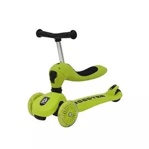 [파파스토이]알파카 퍼스트 킥보드 2in1 탈부착식 그린 어린이 유아 씽씽이 붕붕카