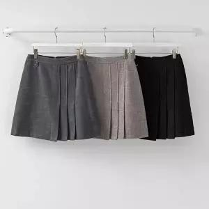 [옷자락]여성 겨울 플리츠 미니 스커트 러블리 데이트룩