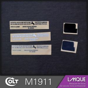 APC M1911 금속 스티커 DIY 장식 MK18 신제품 Weill G36 Jinming M4 젤 볼 물총 HK416 LeHui AK74 액세서리