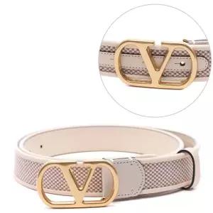 [부산점][발렌티노][발렌티노] 25FW 여성 브이로고 시그니처 벨트 (7W2T0SS4 BLD BK3 25F)