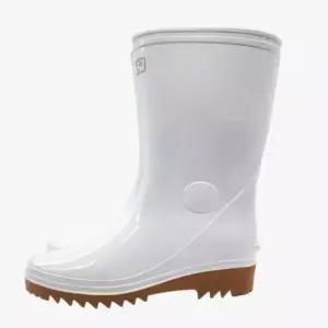 갯바위장화 주방신발 여자 백색 반장화 230mm