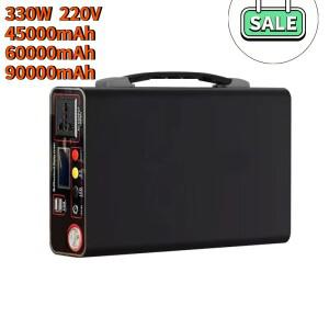 APC 300W 220V 90000mAh 휴대용 발전소 태양열 발전기 아웃도어 캠핑 비상 모바일 전원 은행 LiFePO4 백업
