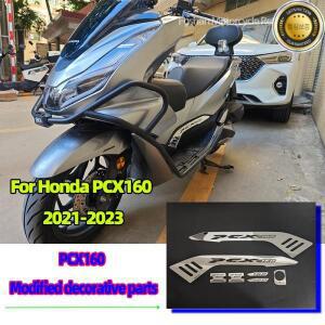 전기 도금 플라스틱 거울 장식 부품 혼다 PCX 160 오토바이 설치 액세서리 2021 신제품