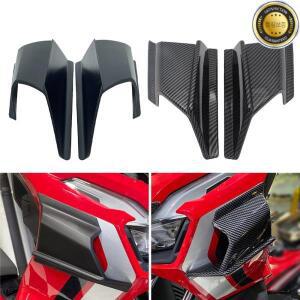 TMAX560 수정 부품 오토바이 ABS Winglets CB150 R15 ADV150 NMAX155 용 프론트 페어링 핀 스포일러 커버