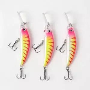 싱킹 미노우 루어 3p세트 S50-03 배스 낚시 가짜미끼 (WFI883B)