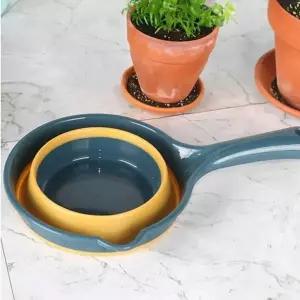 고품질 접이식 바가지 플라스틱 손잡이 바가지 욕실 물바가지 (WFICGAT)