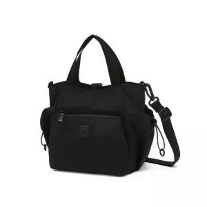 갤러리아 DBBA6EG36BK 닥스 블랙 로고장식 나일론 토트백