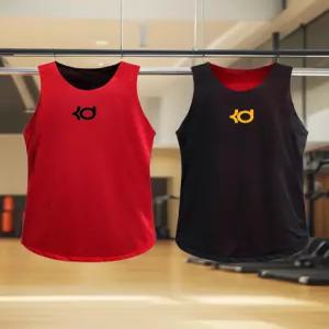 농구양면유니폼 기능성나시 운동 릴라드 헬스 앤 실내 블랙 그린