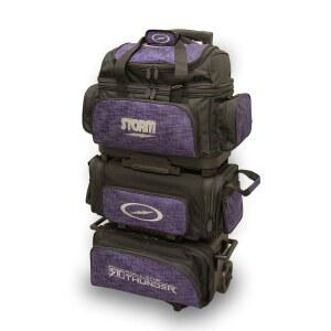 스톰 6 볼 롤링 썬더 볼링백 - 추상 퍼플/블랙