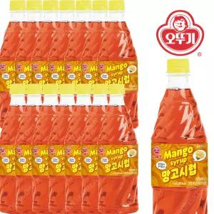 오뚜기 망고 슬러시시럽 1kg X 15개 슬러쉬 원액 음료