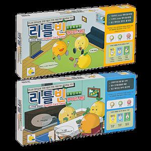 [리틀빈 영어카드게임 단어편 + 회화편 세트]초등영어 필수 단어/문장/회화 게임세트