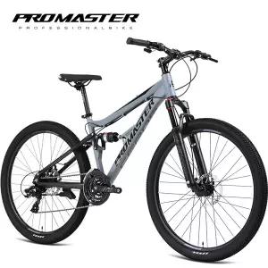 프로마스터 27.5인치 MTB 자전거 세로스DX 풀서스펜션 시마노24단 조립별도