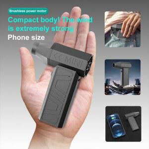 무선송풍기 미니 제트 선풍기 X3 전기 공기 송풍기 야외 캠핑 먼지털이 휴대용 제설기 자동차 건조기 브러시리스 모터 130000RPM