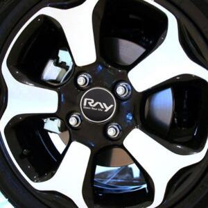 [LFJ36833_55]레이 자동차악세사리 휠캡 엠블렘(4P-1세트)