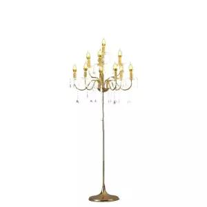 스탠드 샹들리에 웨딩 침실 조명 램프 플로어 촛불 엔틱