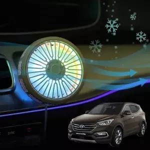 싼타페더프라임 USB차량용 선풍기 호환 시즌2 차량용선풍기 자동차미니선풍기