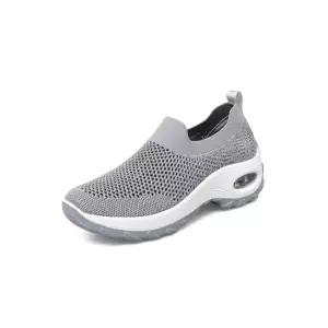 플라이니트 운동화 여성용 워킹화 편안한 운동화 슬립온뮬 털안감겨울신발