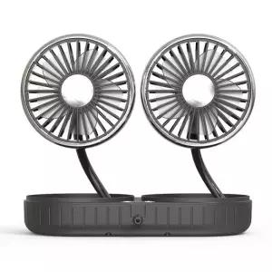 듀얼USB선풍기 차량용 사무실용 휴대용 듀얼USB접이식선풍기 자동차선풍기 차량용선풍기