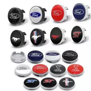 자동차휠캡 4개입 56mm 60mm 54mm 자동차 휠 센터 허브 캡 포드 피에스타 몬데오 퓨전 익스플로러 이스케이