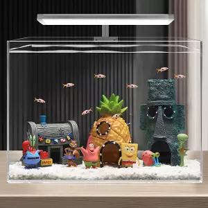 몽치리펫 스펀지밥 피규어 풀세트 집3종 피규어6종