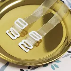 [룽스]누드 반투명 브래지어끈 브라끈 투명브라끈