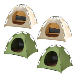 분리형 애완동물 텐트 둥지 애완동물 집 피팅 여름 실내 고양이 미끄럼 방지 강아지 집 가정 놀이 강아지 활동 센터