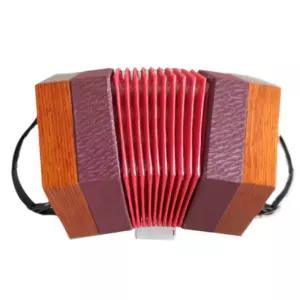 헥사곤 콘서티나 영국식 소형 교재포함 아코디언 초급용