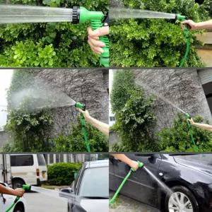 어디든 간편하게 사용 늘어나는 호스 풀세트 30미터물 정원 베란다청소 워터릴 고무 고압 세차 호수 연결