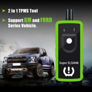 OBDResource EL50448 Car TPMS Reset Tool S508 Tire Pressure Monitoring System Sensor For OPEL 호환 GM