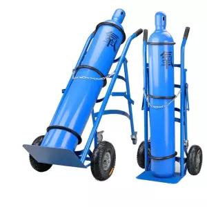 가스통 운반카트 산소통 끌차 10L 40L 운반 구르마 까스통