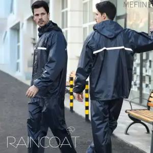 고급우비 /투피스우의 상의하의 세트 배달 등산 낚시조끼 현장 작업복 우의 비옷 레인코트 등산우비 판초